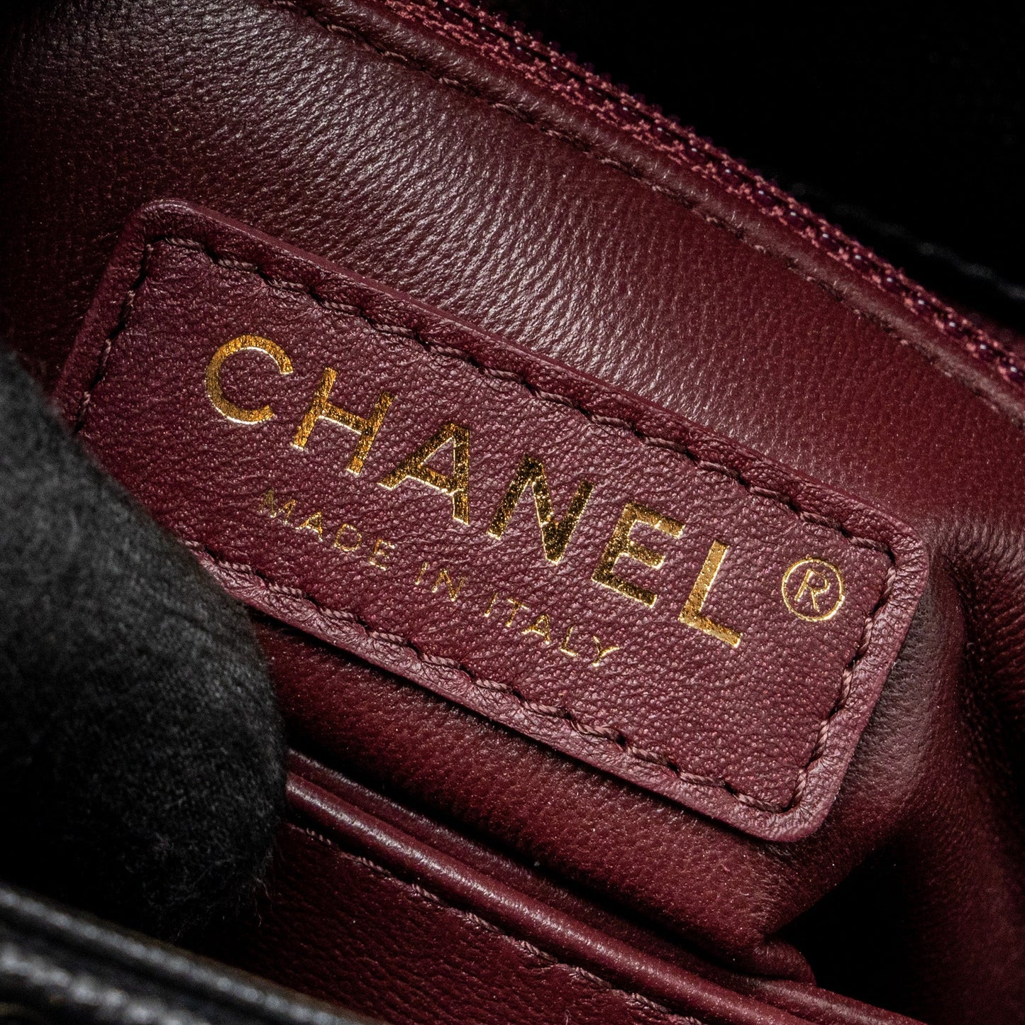 Chanel Small Coco Handle Caviar black L
