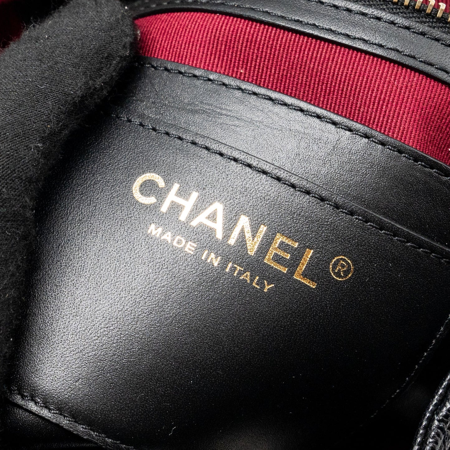 Chanel 23s mini Backpack Caviar Black L (Microchip)