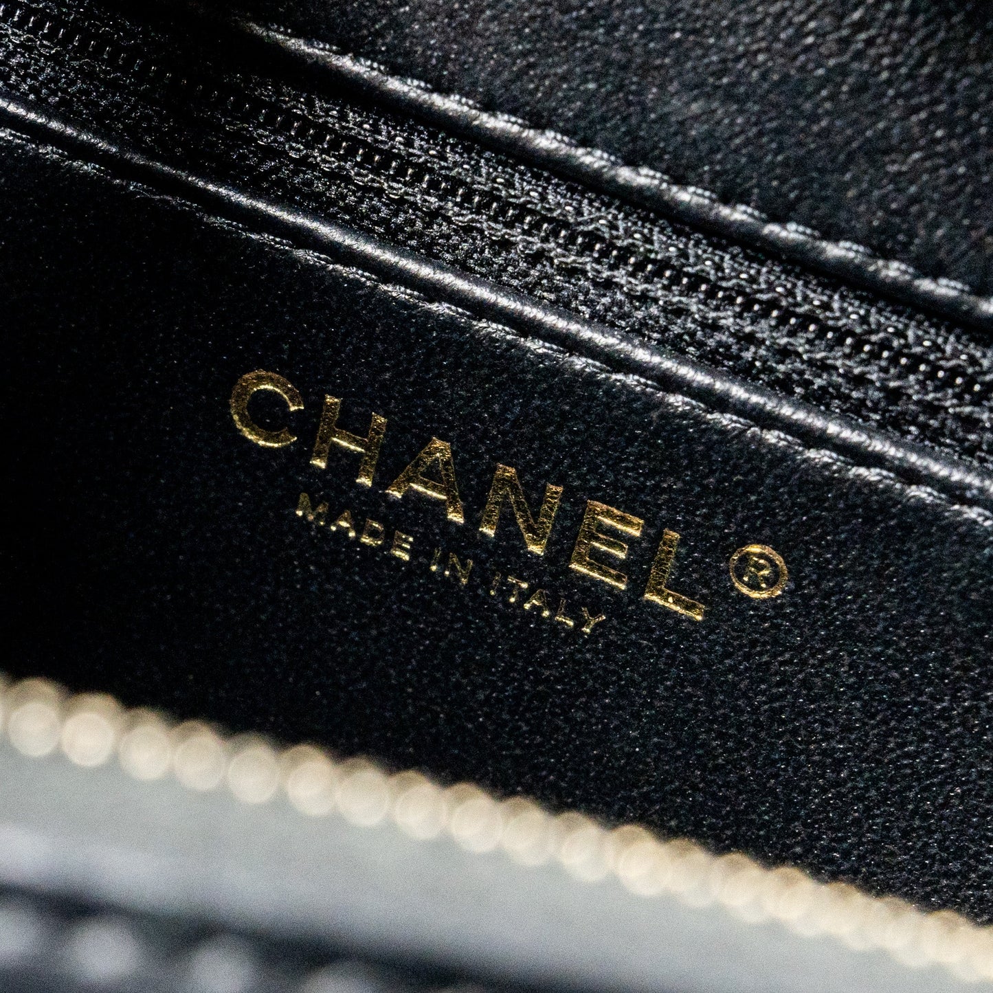 Chanel trendy cc top handle vanity bag lambskin black