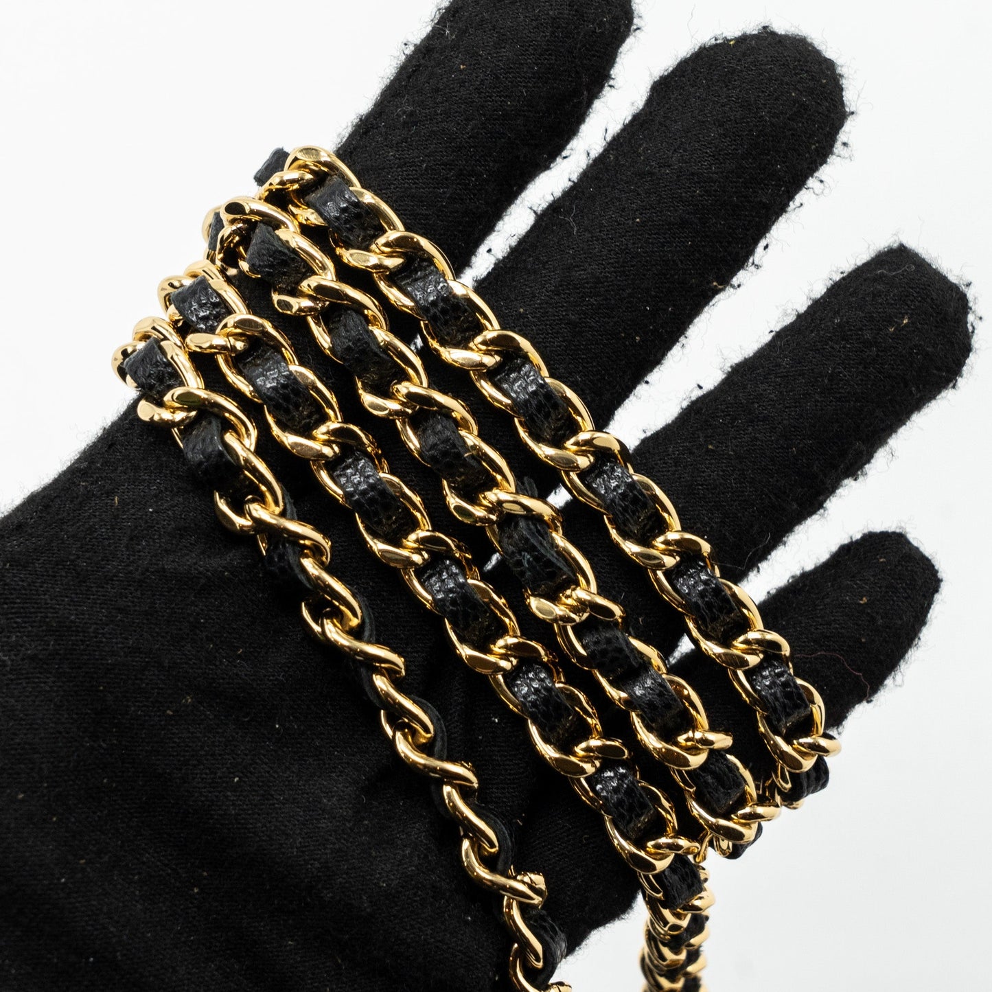 Chanel 23s Wallet On Chain with bag Charm Caviar Black (Microchip)