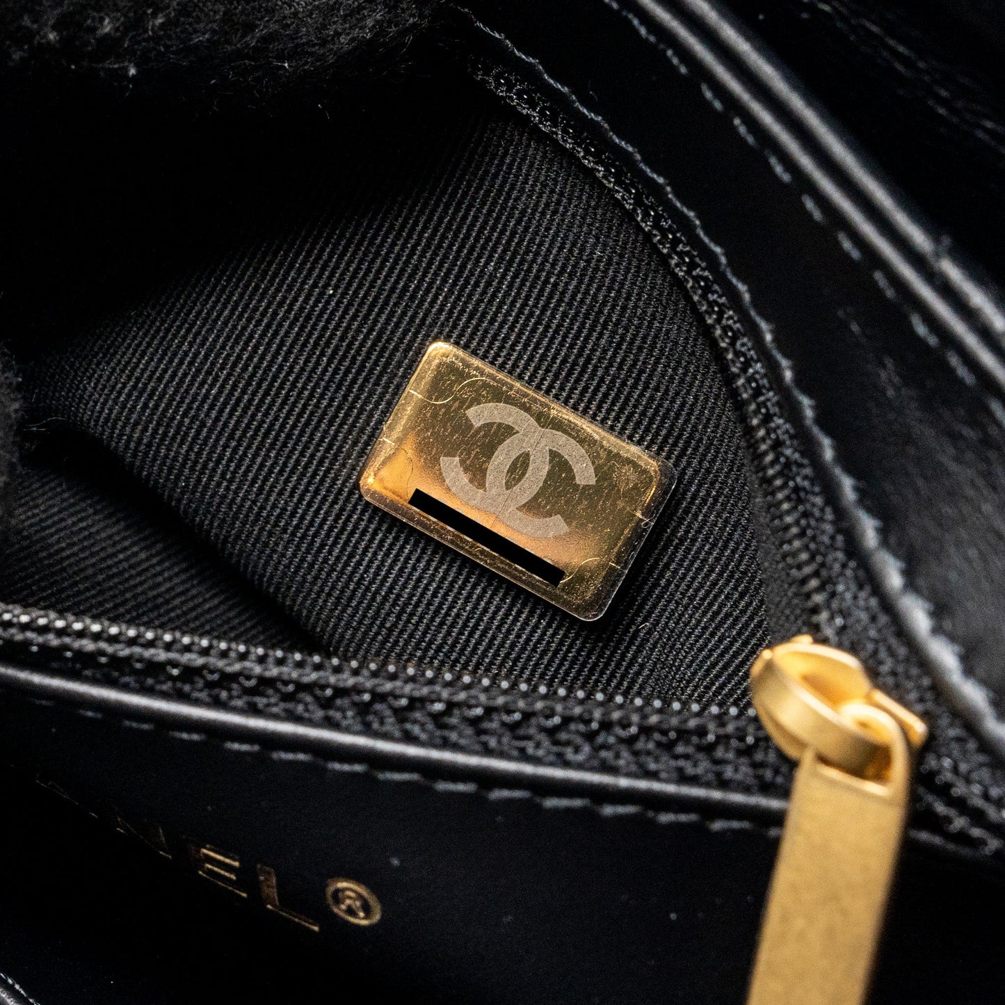 Chanel 24p Mini Shopping Tote Calfskin Black (Microchip)