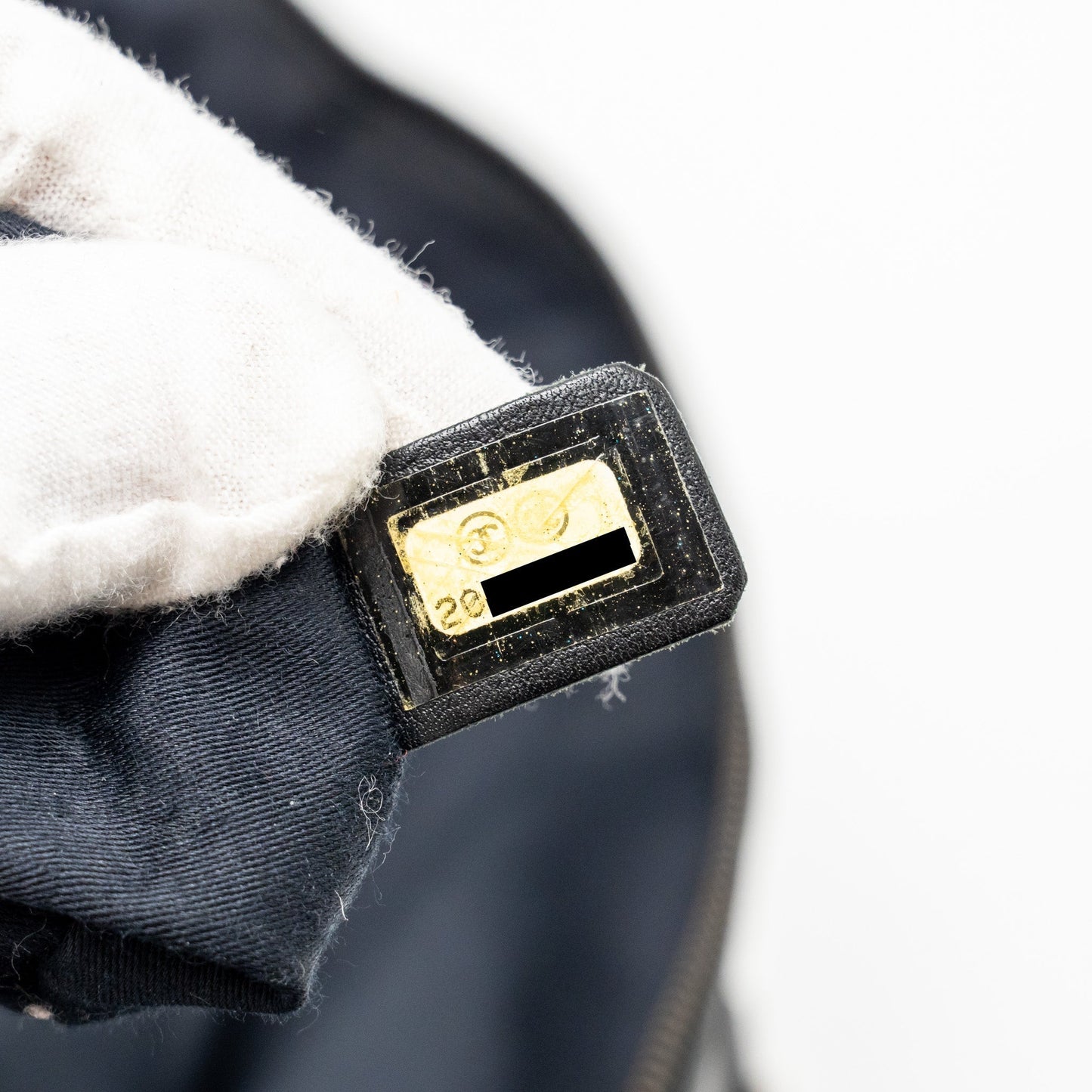 Chanel Tie on Girl Bag Lambskin Black