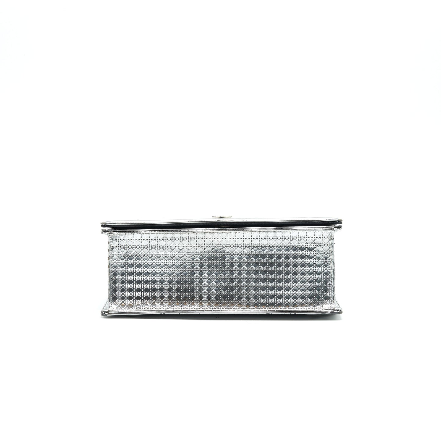 Dior Medium Diorma Metallic Silver with