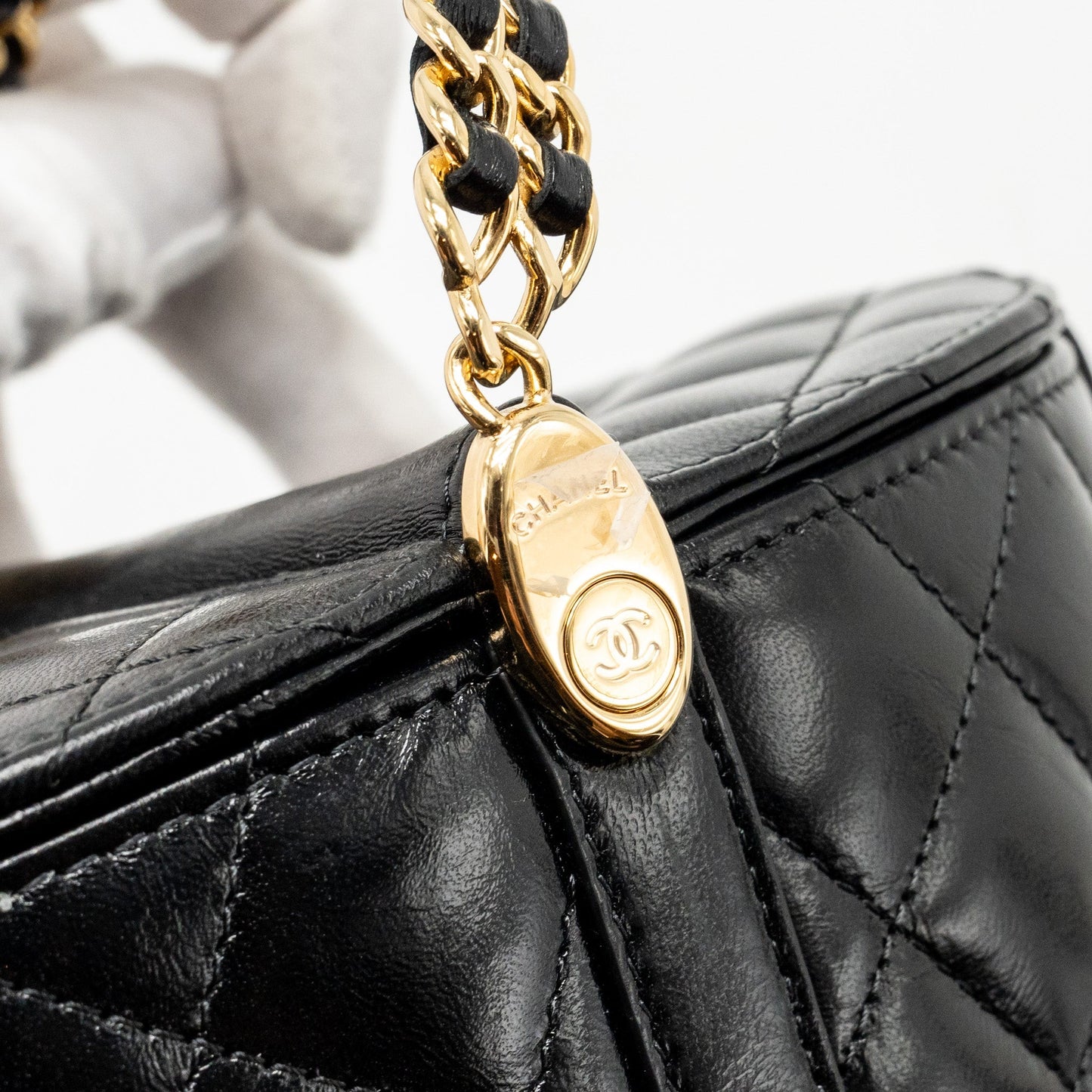Chanel picnic vanity lambskin black (microchip)