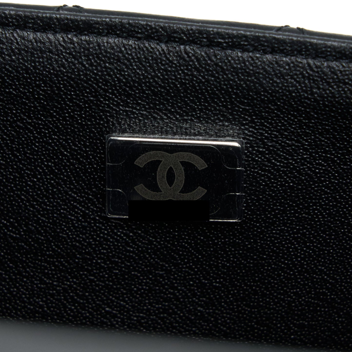 Chanel Mini Rectangular Lambskin Black (Microchip)