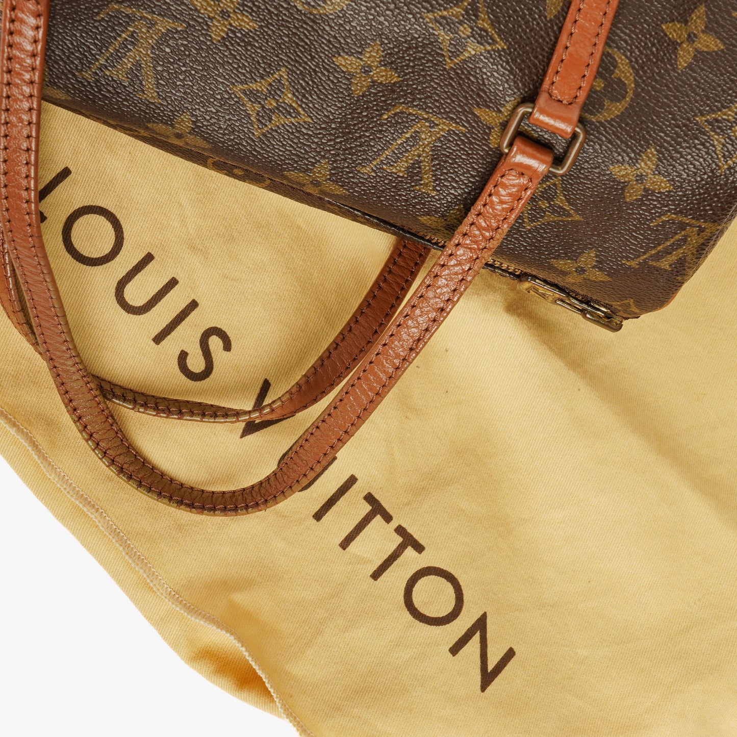 Louis Vuitton Papillon 25 Monogram Canvas Handbag
