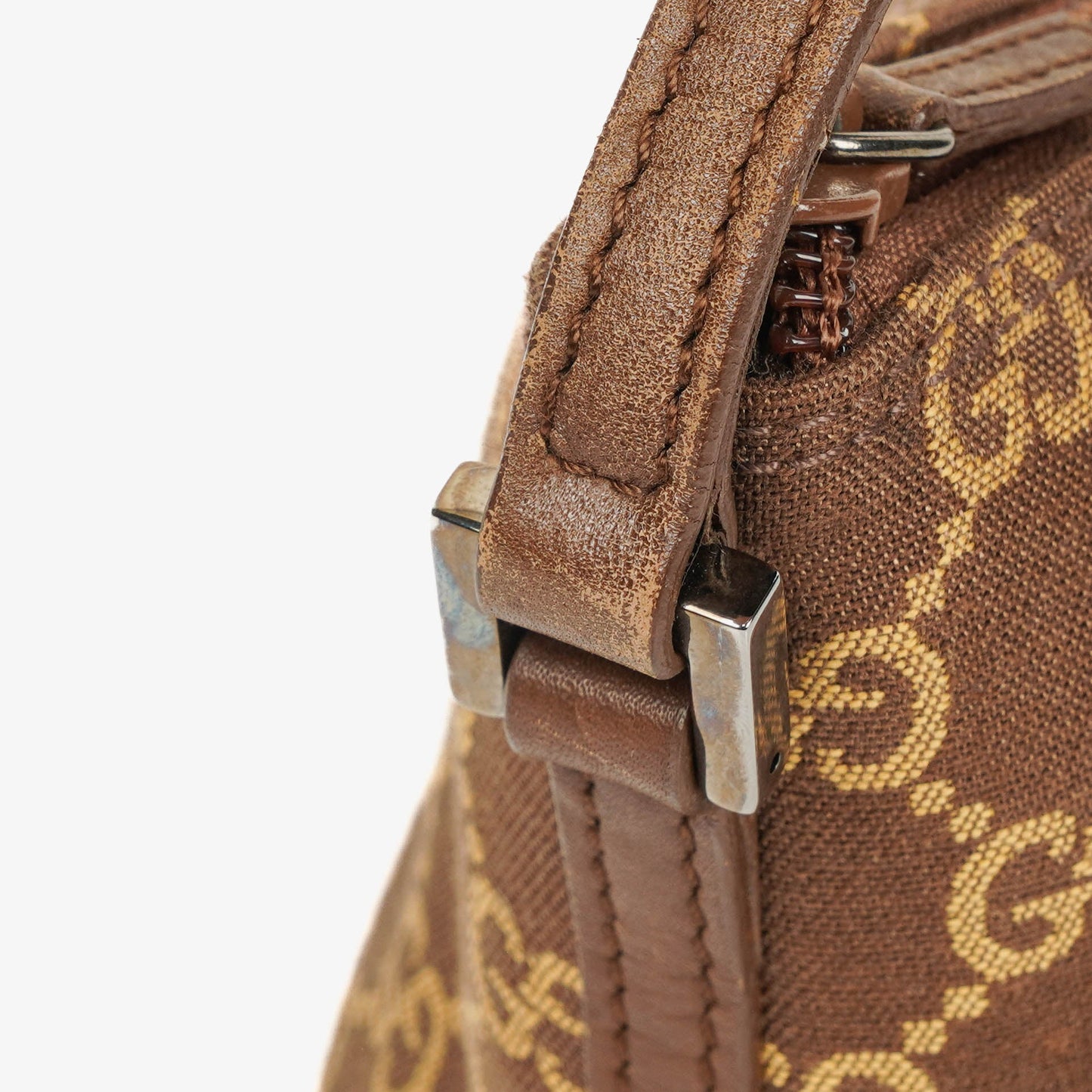 Gucci Mini Baguette Pochette Boat GG Monogram Bag