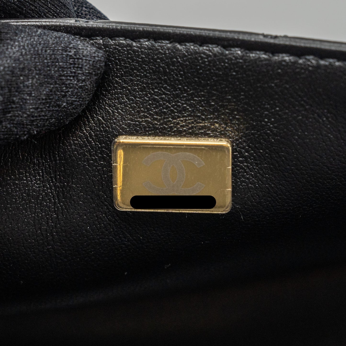 Chanel Mini 2.55 Reissue Flap Bag Aged Calfskin Black Brushed (Microchip)