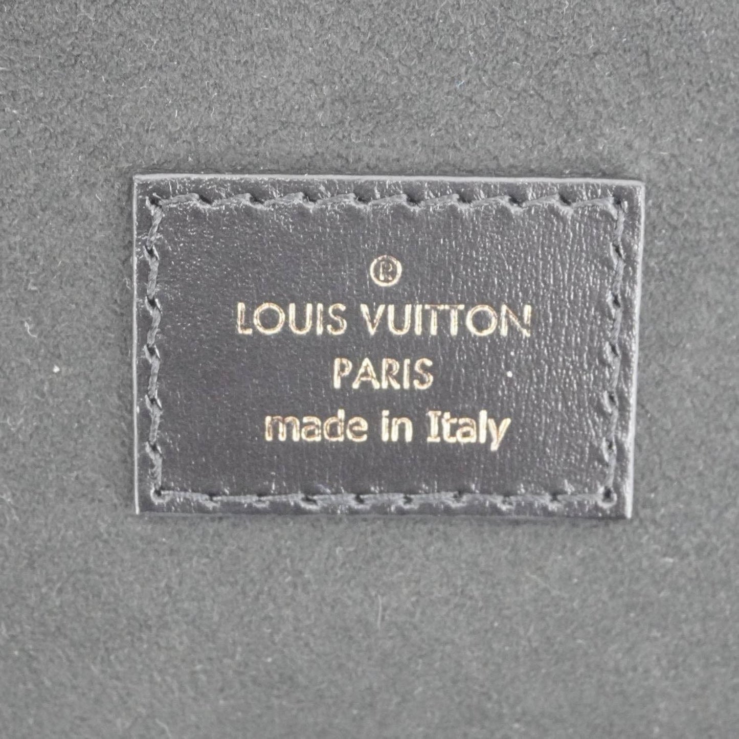 LOUIS VUITTON Game On Vanity PM Monogram Canvas Shoulder Bag Black