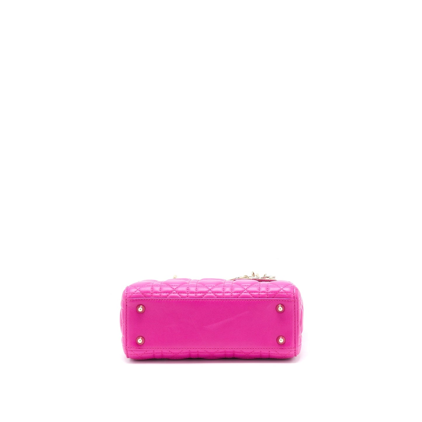 Dior Small Lady Dior Lambskin Pink