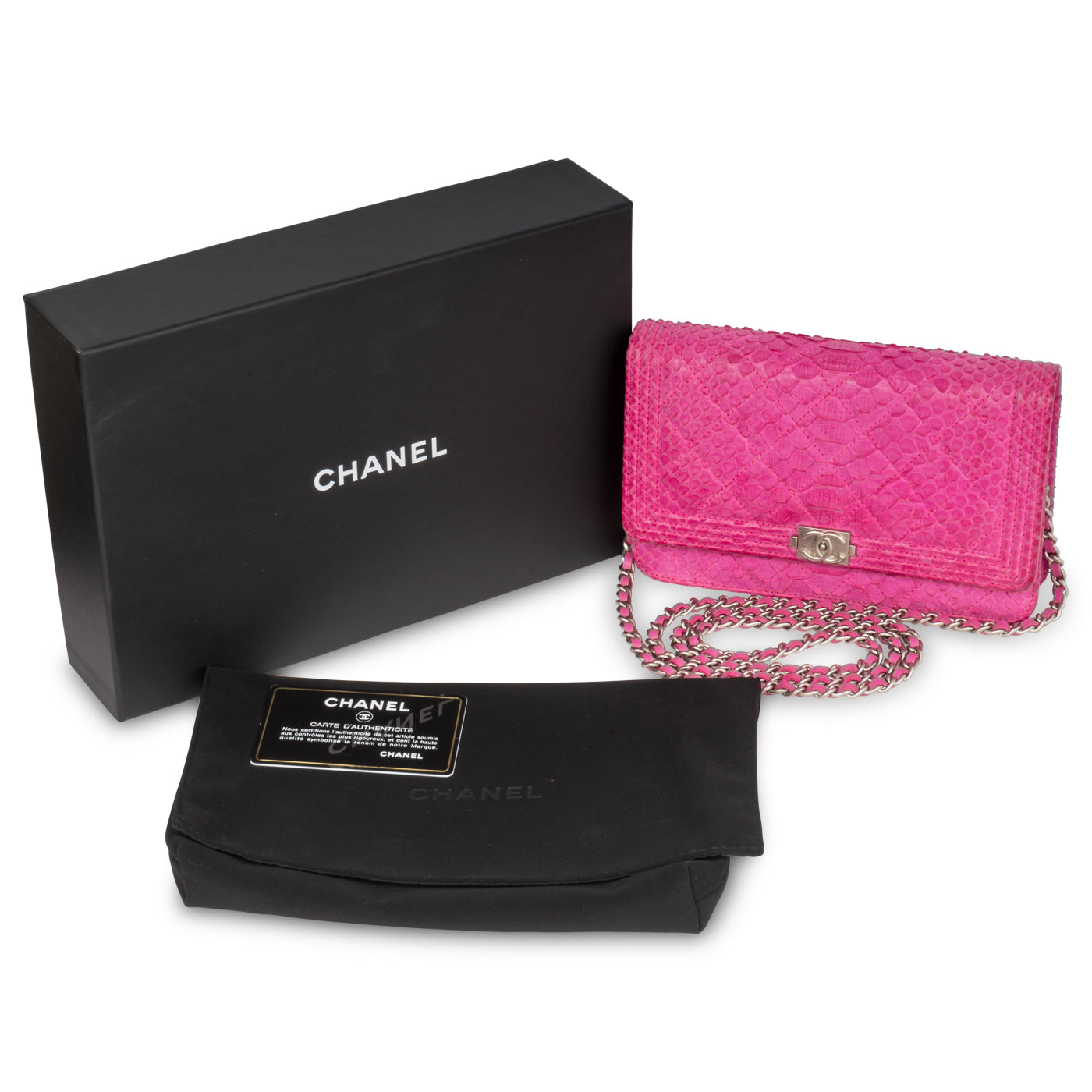 Chanel Python Wallet on Chain