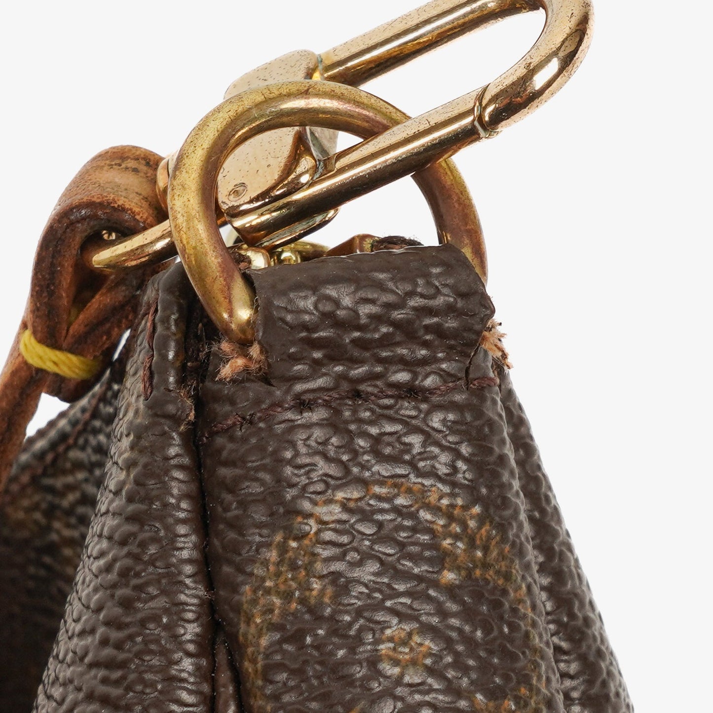 Louis Vuitton Pochette Accessoires Monogram Canvas Clutch Handbag