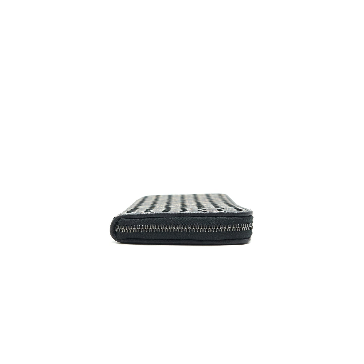 BOTTEGA VENETA -AROUND WALLET BLACK