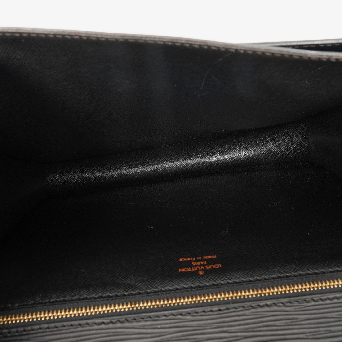 Louis Vuitton Monceau Black EPI Leather Handbag