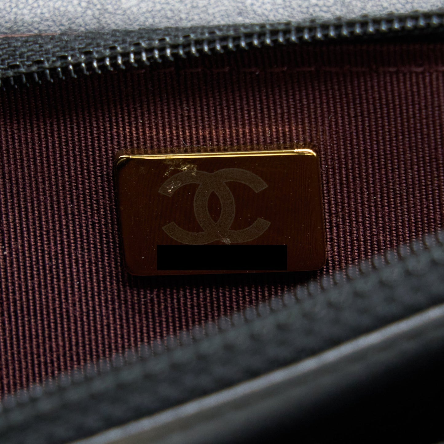 Chanel 2.55 Reissue Wallet On Chain Aged Calfskin Black (Microchip)
