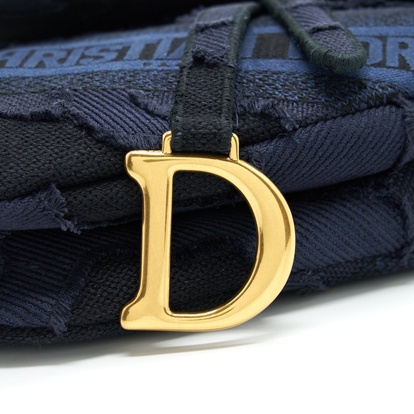 Dior Medium Saddle Purse Limited Edition Navy