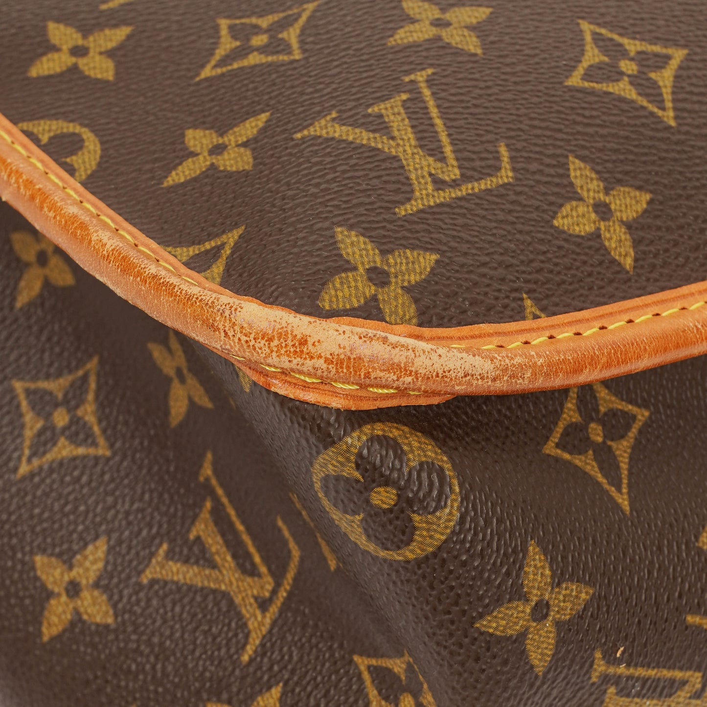 Louis Vuitton Sac Gibeciere GM Monogram Canvas Shoulder Bag