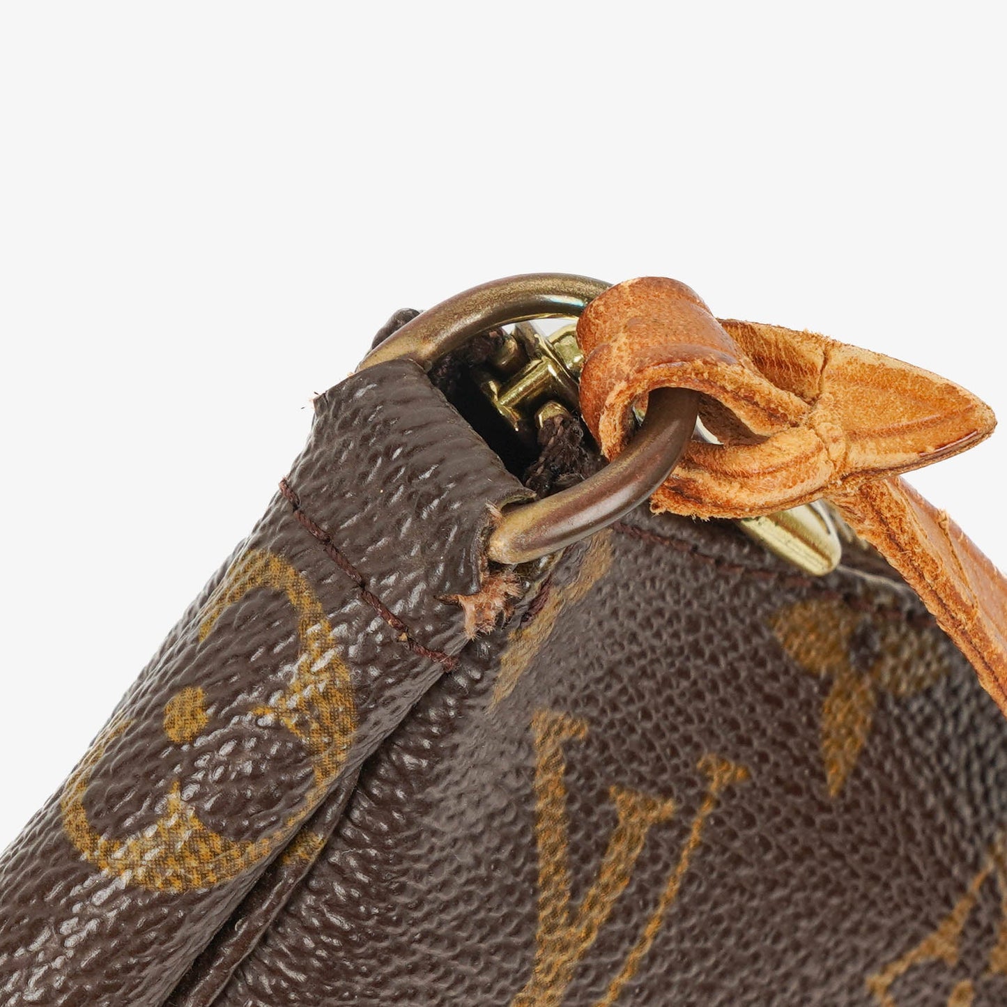 Louis Vuitton Pochette Accessoires Monogram Canvas Clutch Handbag