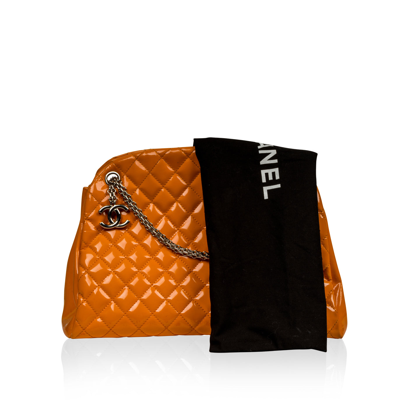 Chanel Patent Mademoiselle Shoulder Bag