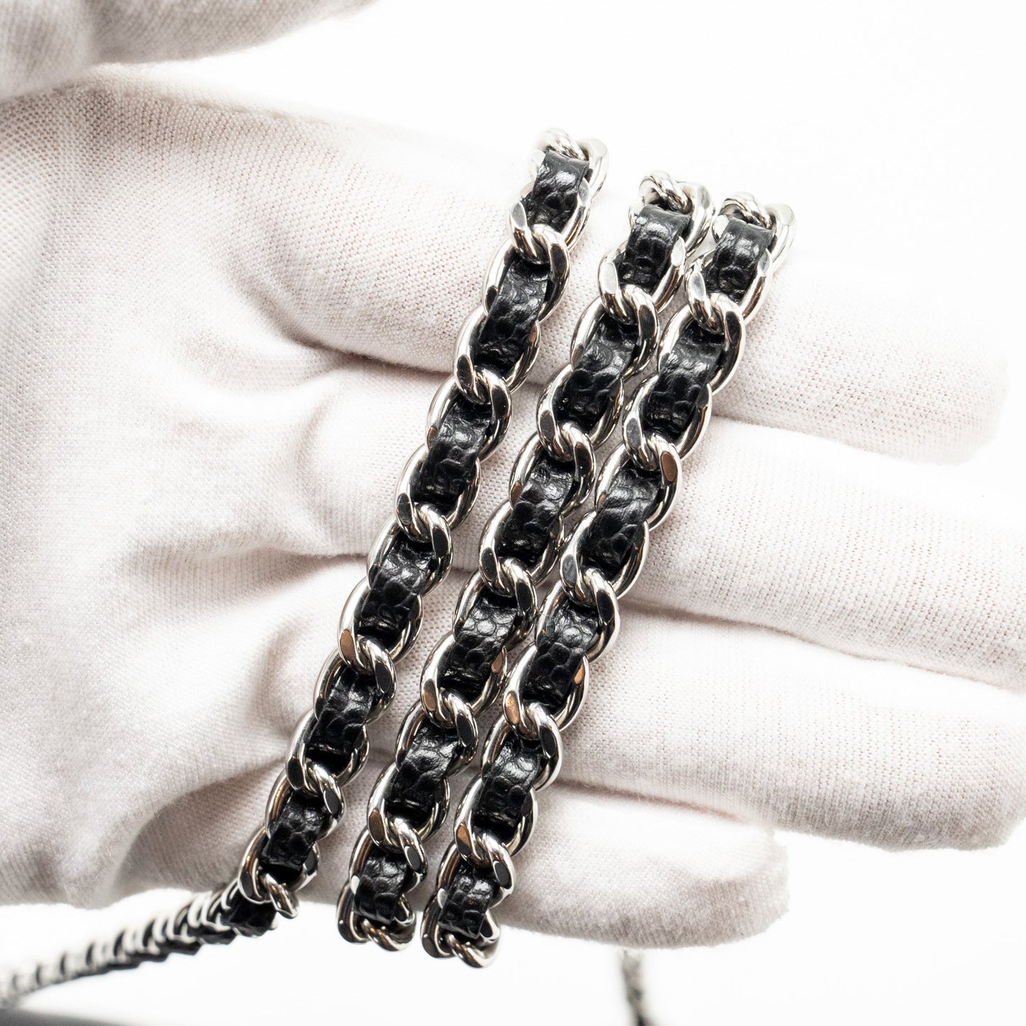 Chanel Classic Wallet On Chain Caviar Black (Microchip)