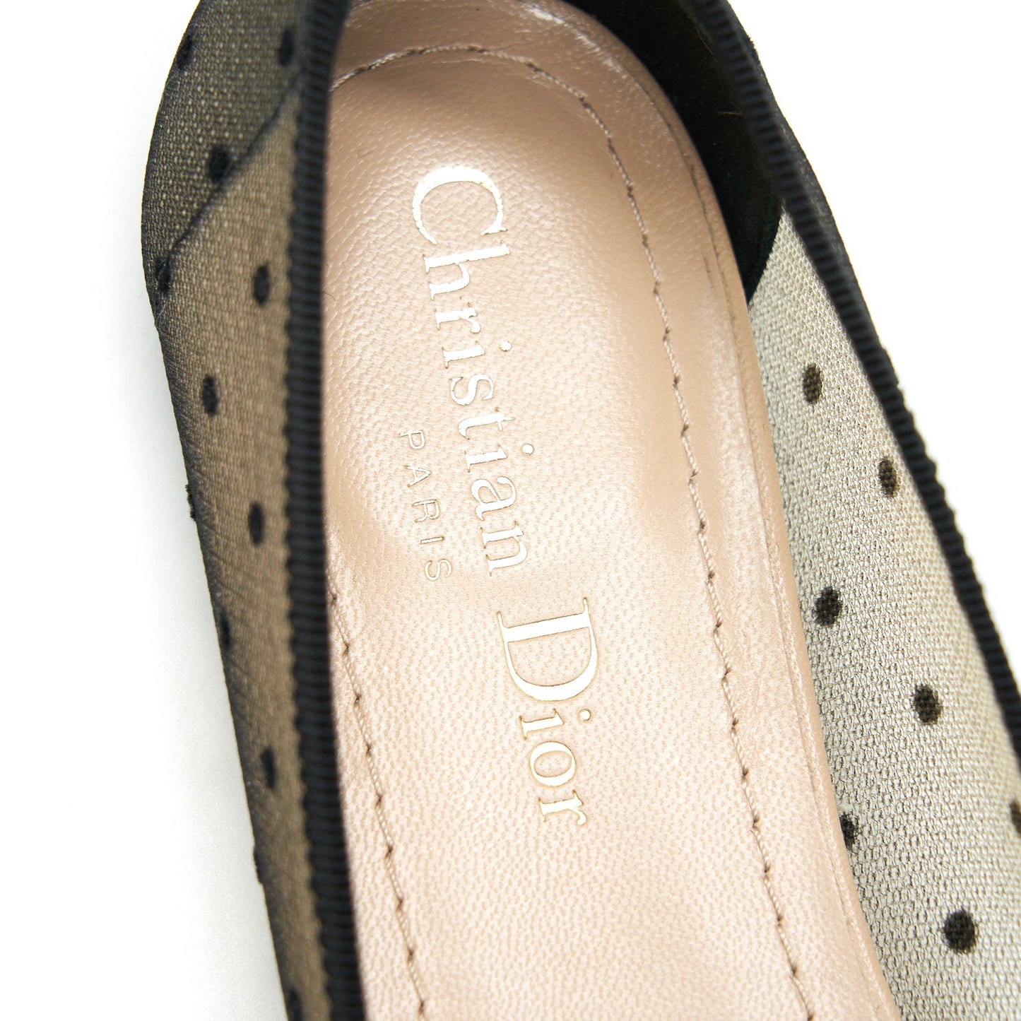CHRISTIAN Size 37 J'ADIOR NICELY-D ESPADRILLE FLATS