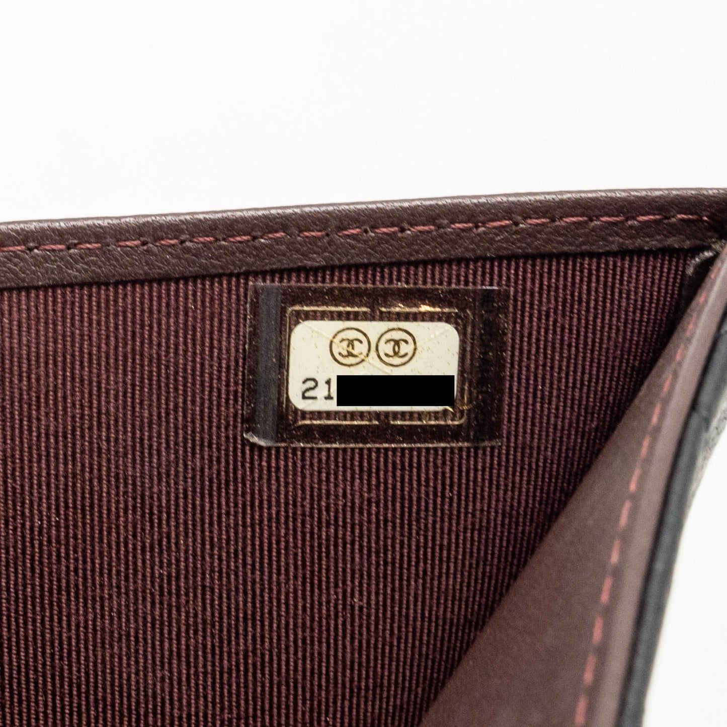 Chanel Classic Small Flap Wallet Lambskin Black L
