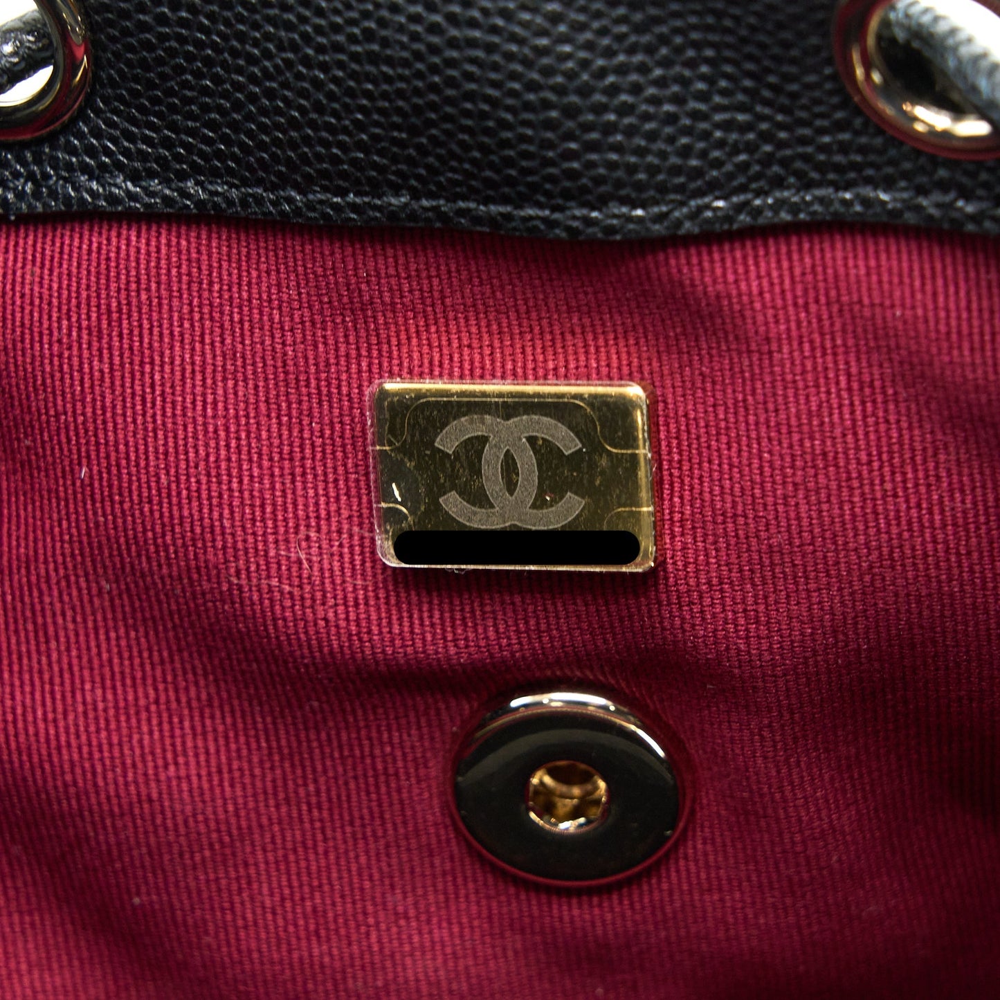 Chanel 23s Mini Flap Backpack Caviar Black L (Microchip)