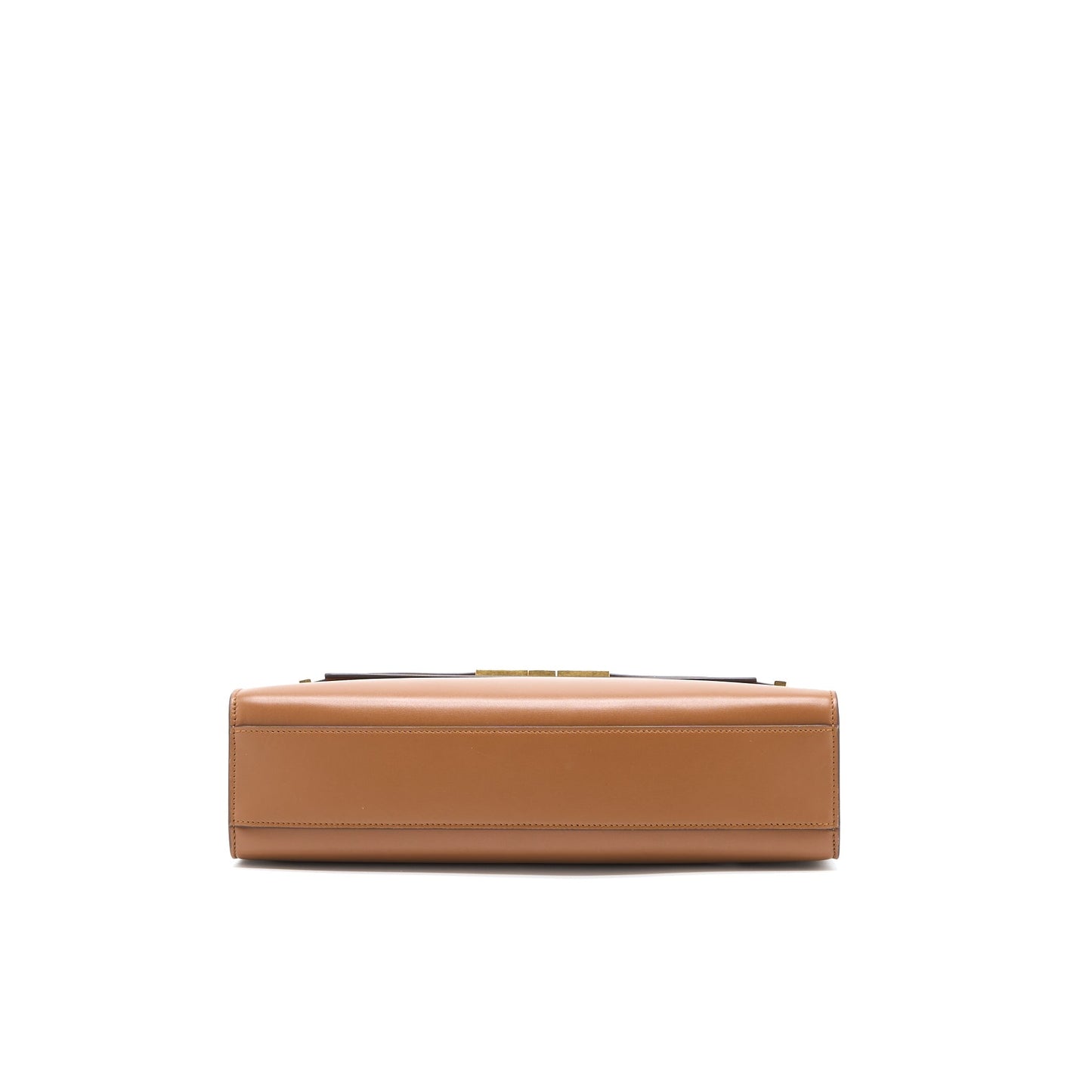 Saint Laurent/ Manhattan Mini Purse Box Brick/Dark Ebene