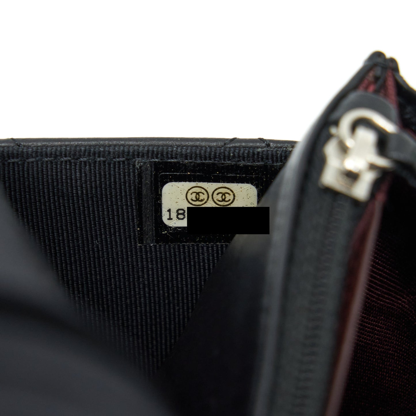 Chanel Wallet On Chain Lambskin Black