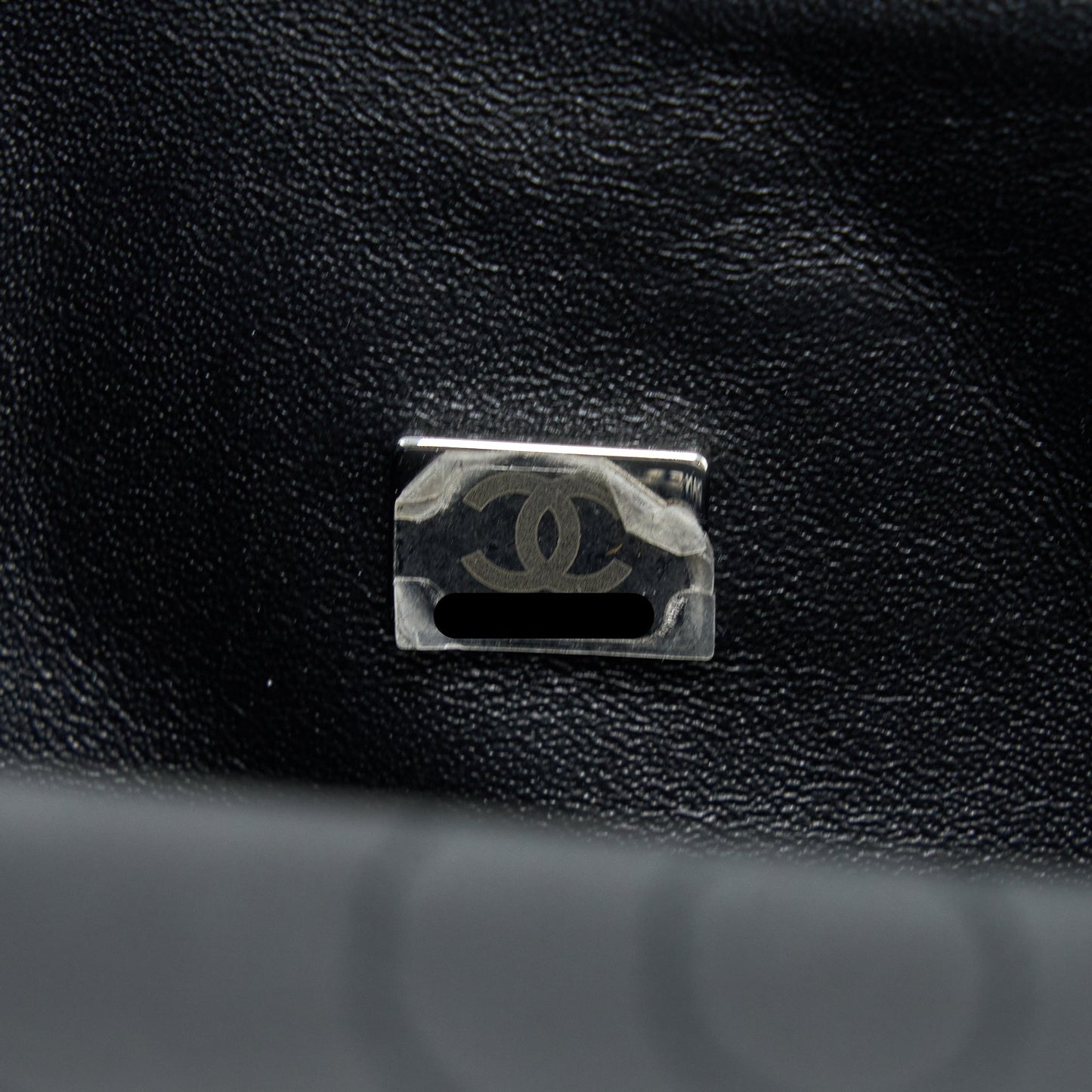 Chanel Small 2.55 Reissue Flap Bag Aged Calfskin So Black with Black Hardware (Microchip)