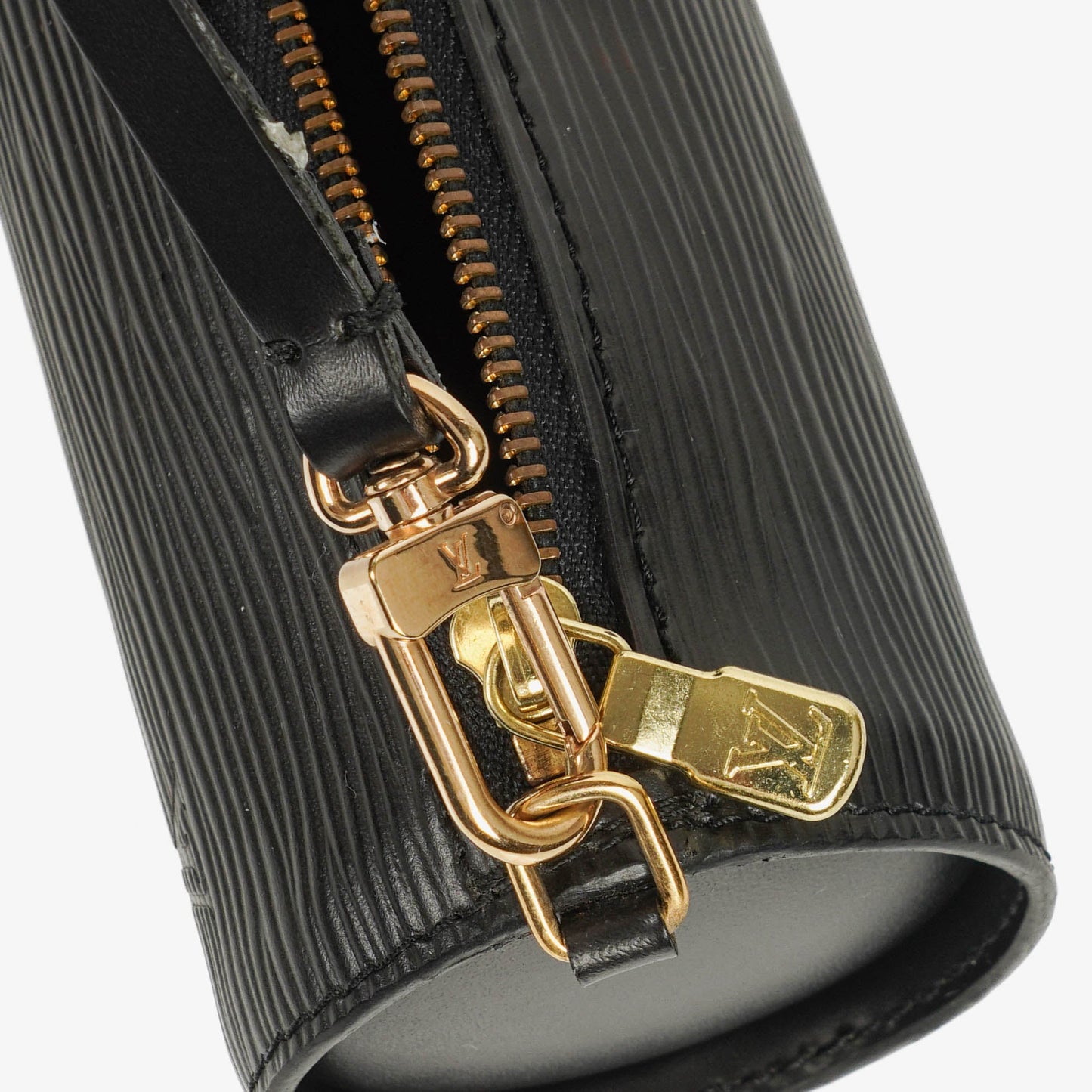Louis Vuitton Soufflot Handbag In Black Epi Leather