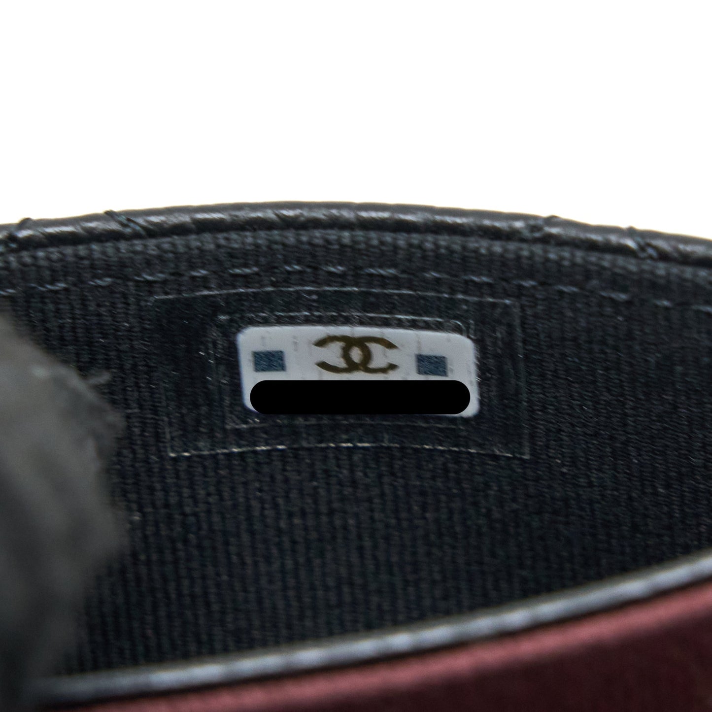 Chanel Classic Quilted Flap Card Holder Caviar Black (Microchip)