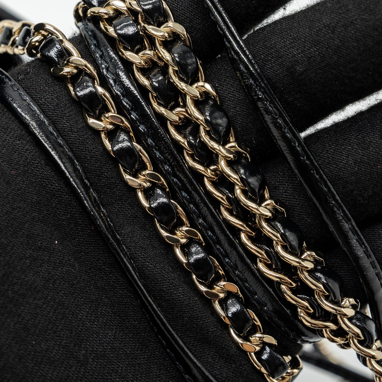 Chanel 24c Mini 31 Bag Shiny Calfskin Black L(Microchip)