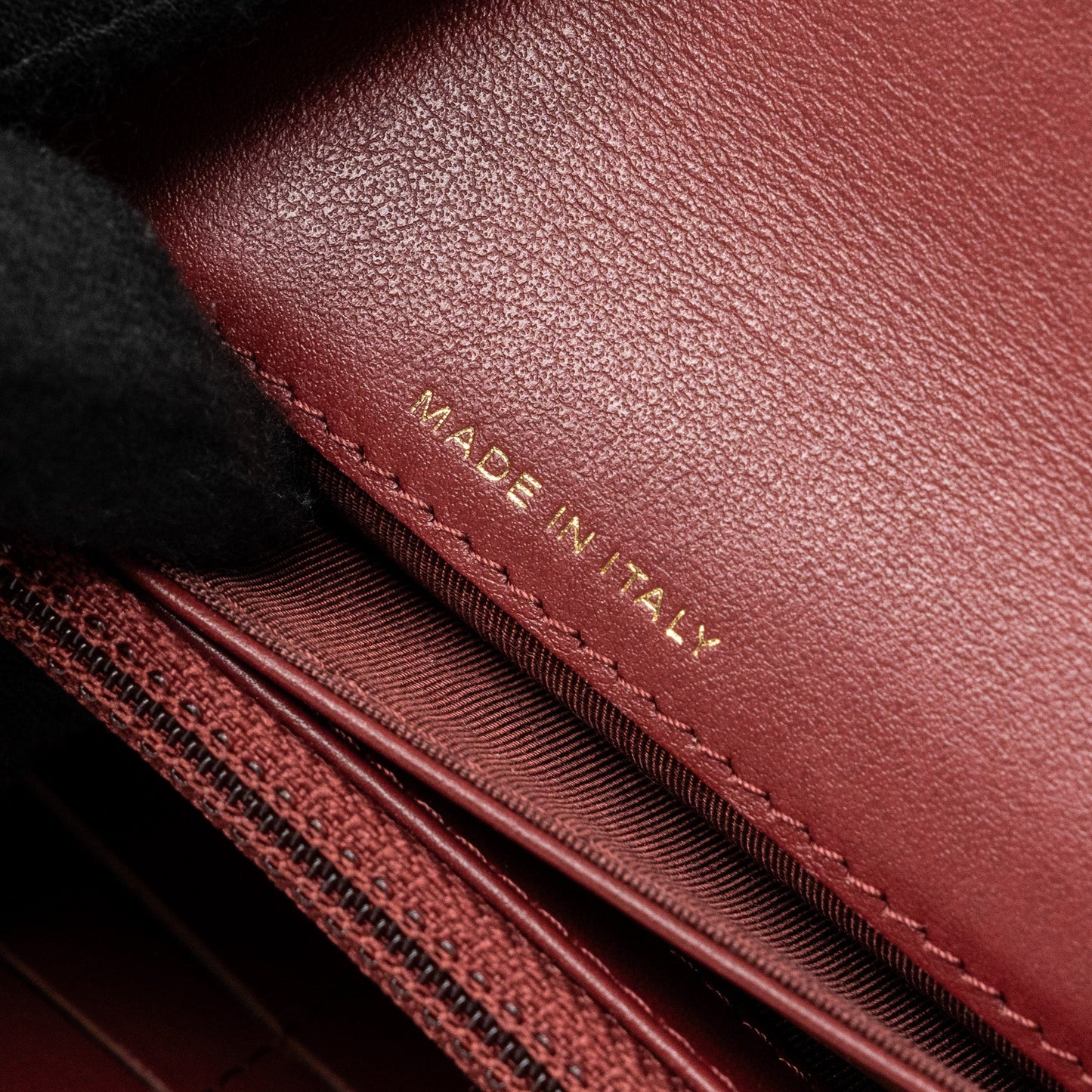 Chanel Flap Long Wallet Calfskin Red