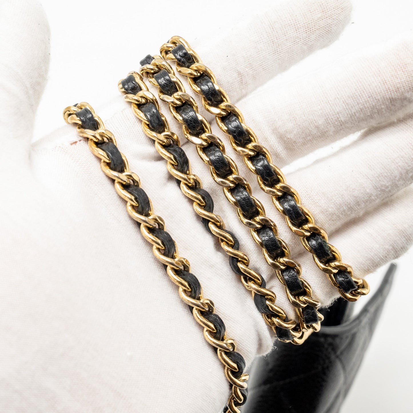 Chanel Classic Wallet On Chain Caviar Black