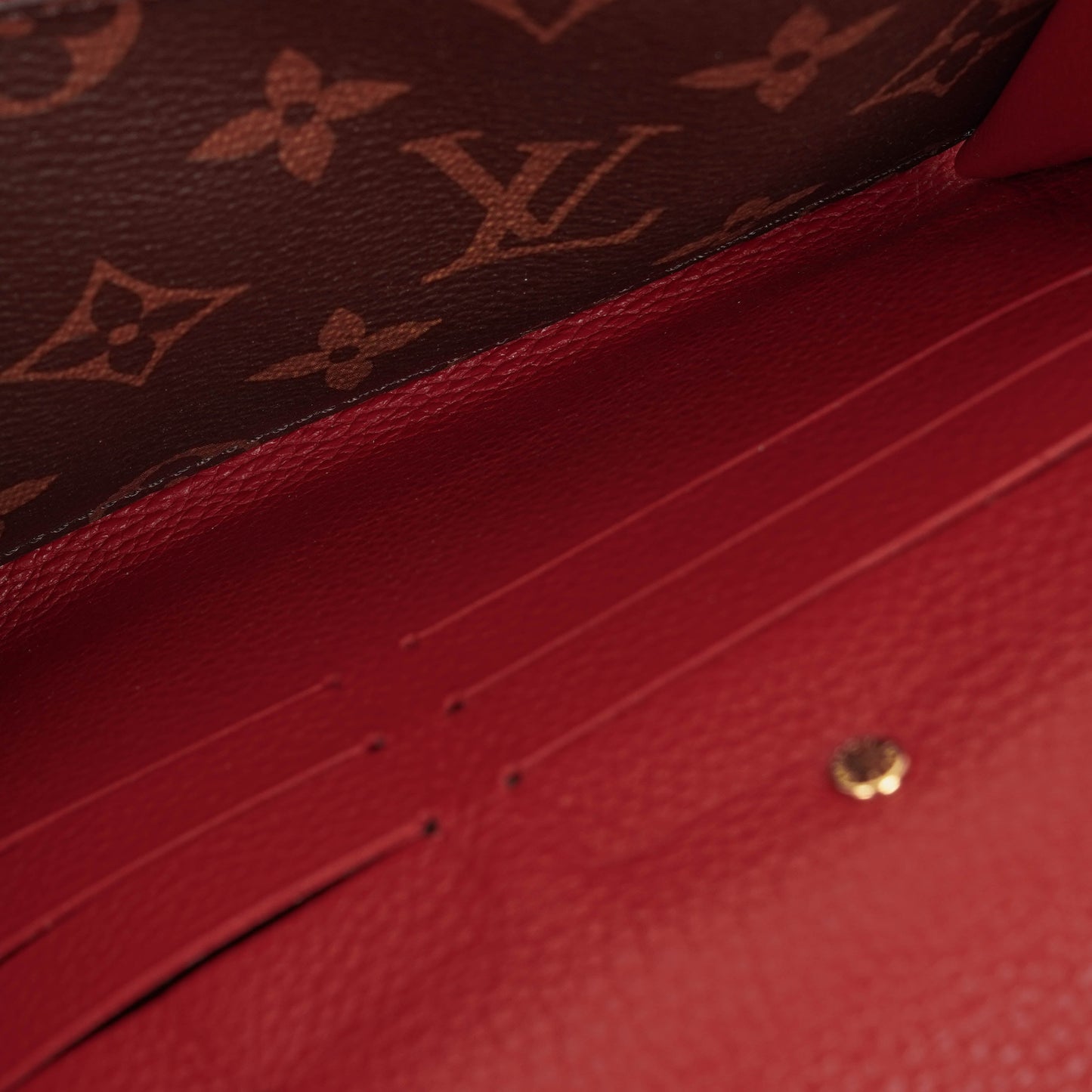 Louis Vuitton Cherry Monogram Canvas Pallas Wallet