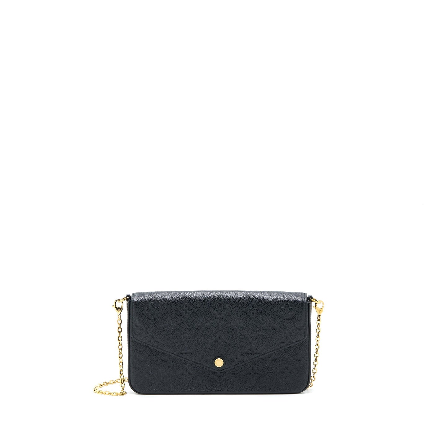 Louis Vuitton Felicie Pochette Monogram Empreinte Black GHW