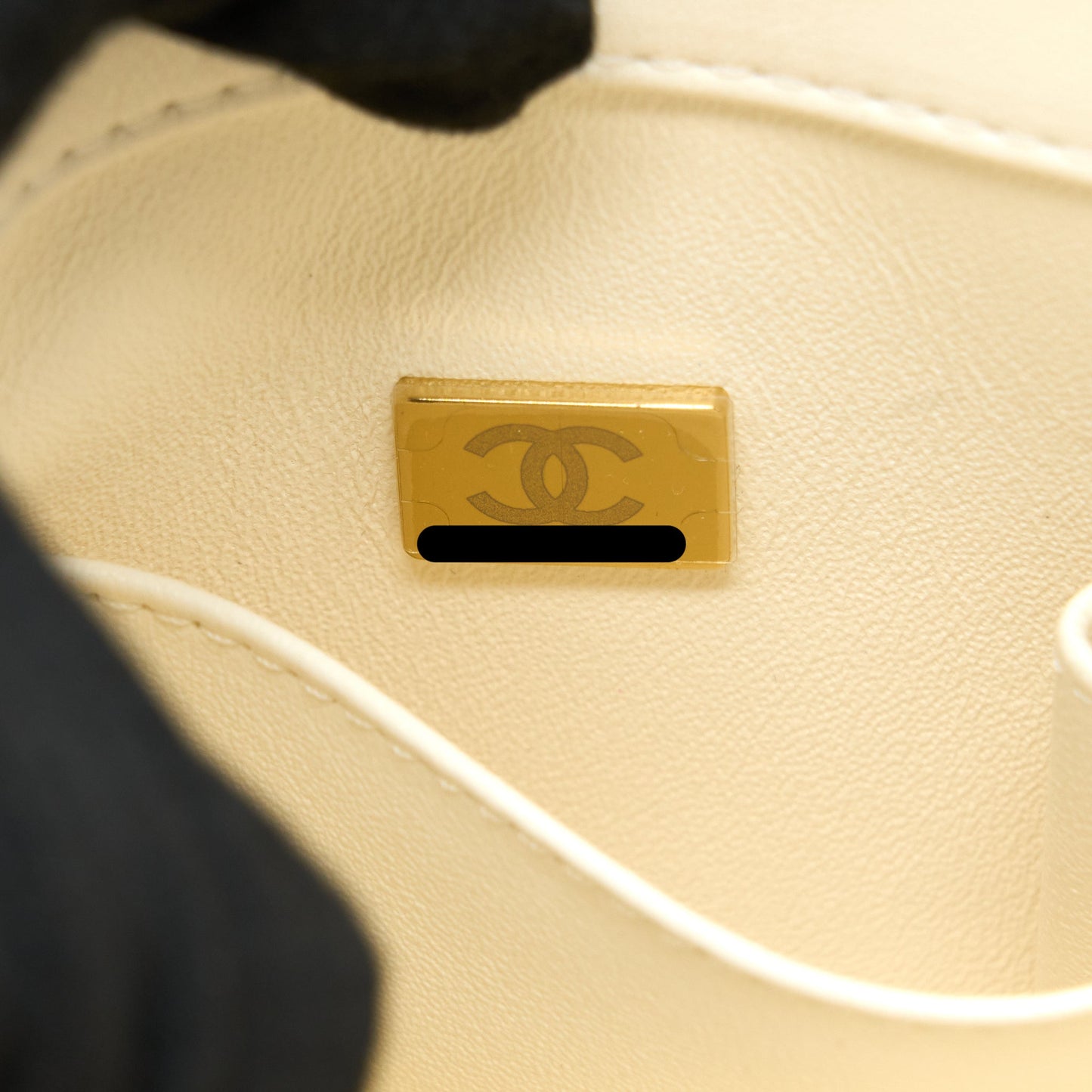 Chanel Small Trendy CC Lambskin White R (Microchip)