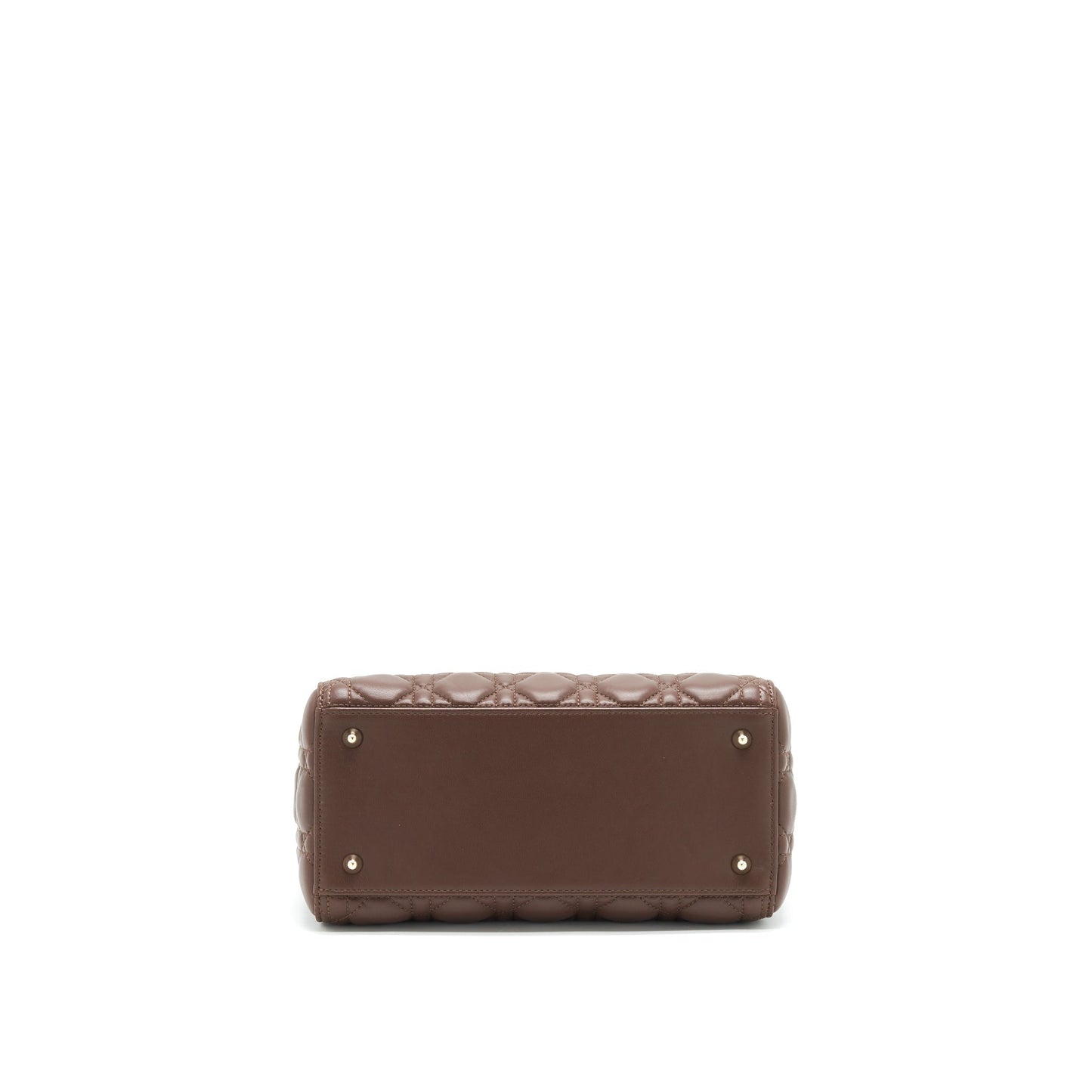 Dior medium Lady Dior Chocolate Brown