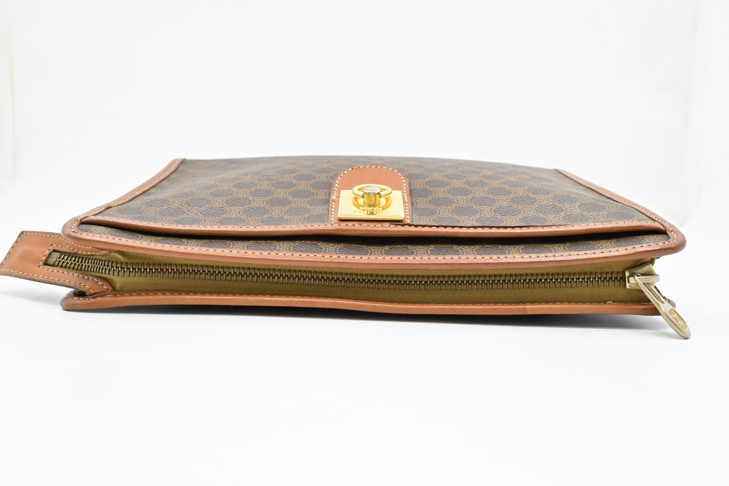 Celine Pouch in Macadam Canvas