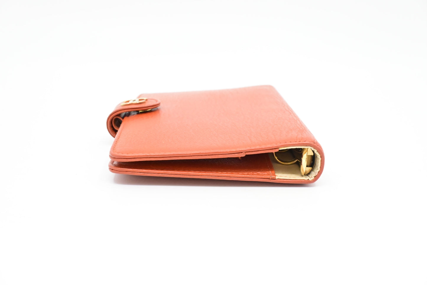 Chanel Agenda PM in Orange Leather