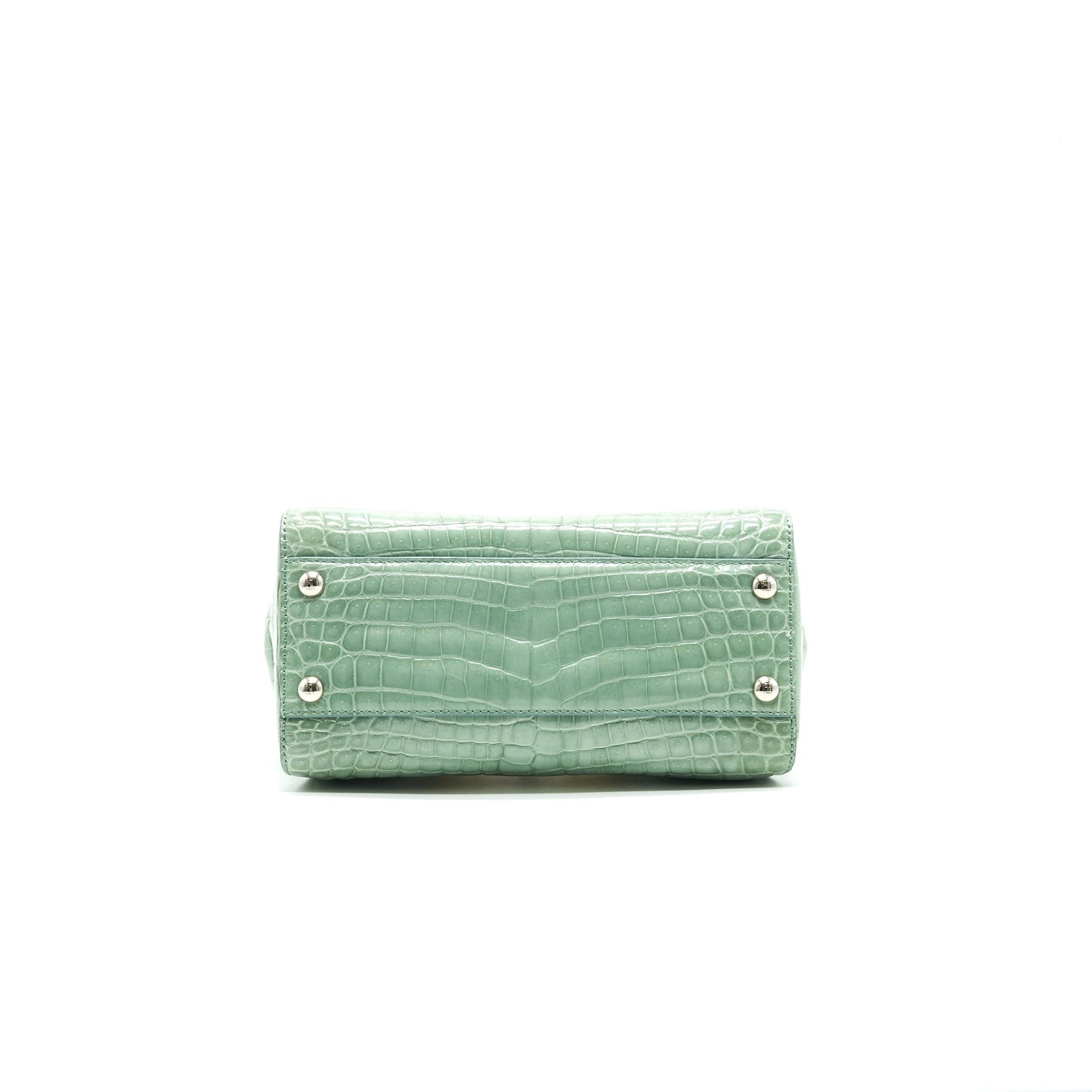 FENDI CROCODILE PEEKABOO ICONIC GREEN