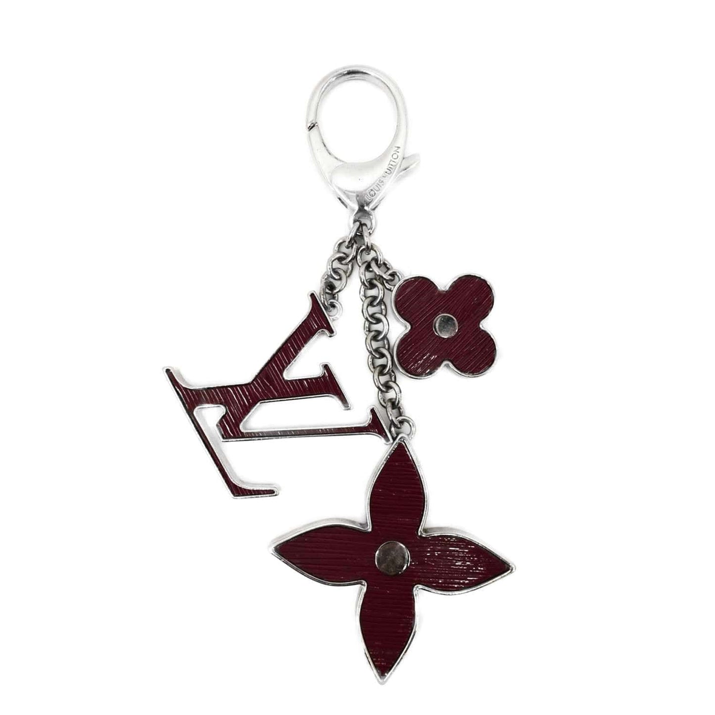 LOUIS VUITTON Fleur dEpi Bag Charm Fuchsia
