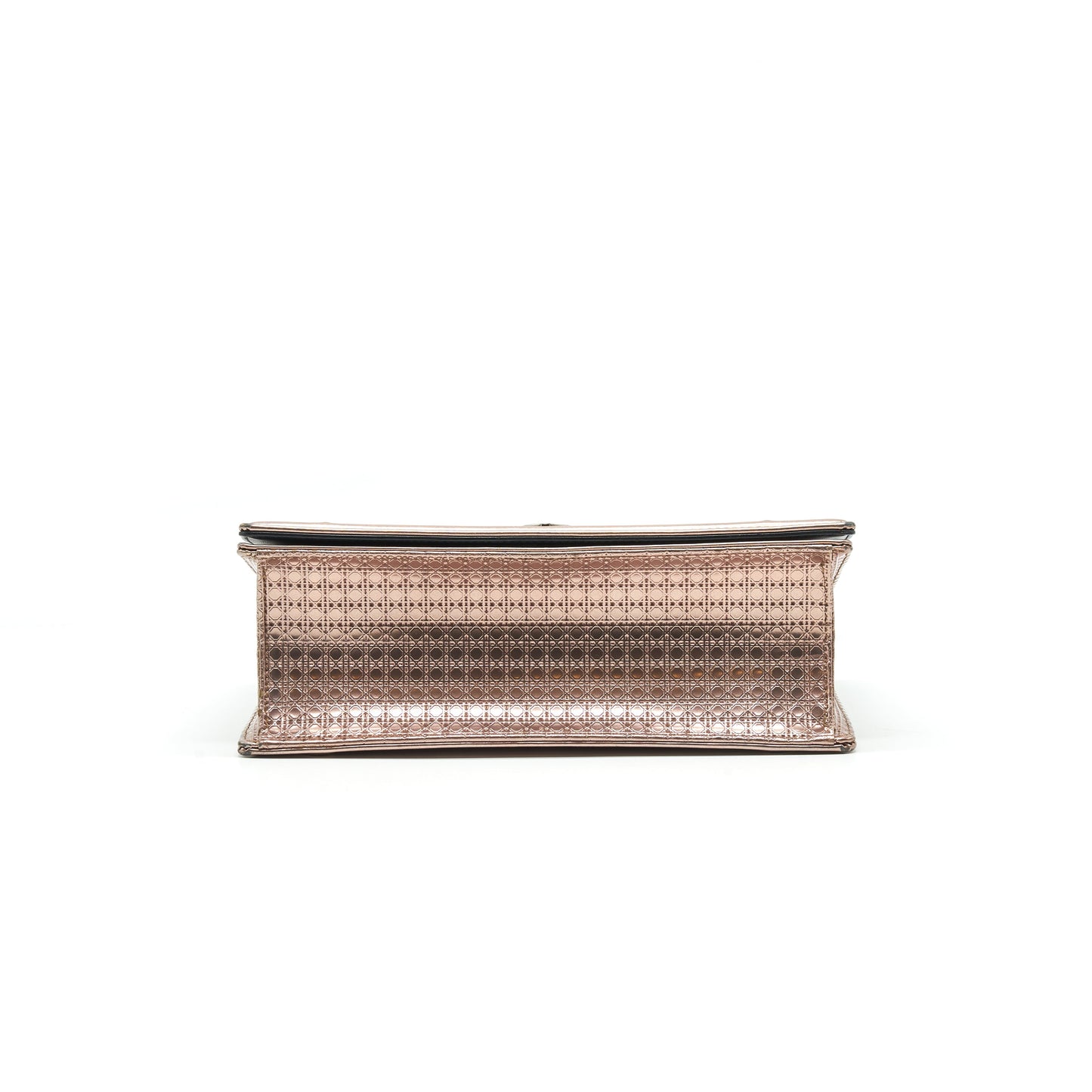 Christian Dior Diorama Medium Metallic Pink Gold