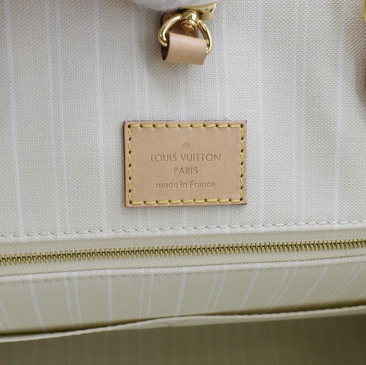 LOUIS VUITTON Onthego GM By The Pool Raffia Portofino Canvas Tote Bag Multicolor