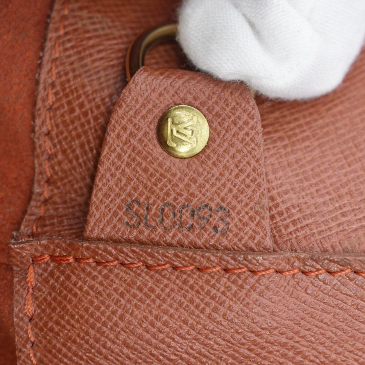 LOUIS VUITTON M tte Salsa GM Damier Ebene Crossbody Bag Brown