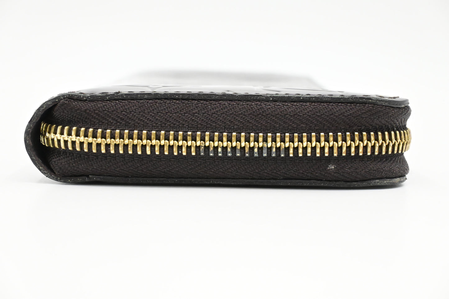 Louis Vuitton Long Zippy Wallet in Amarante Vernis Leather