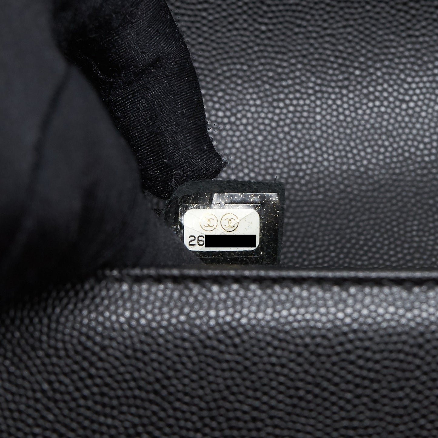 Chanel Medium leboy black Caviar