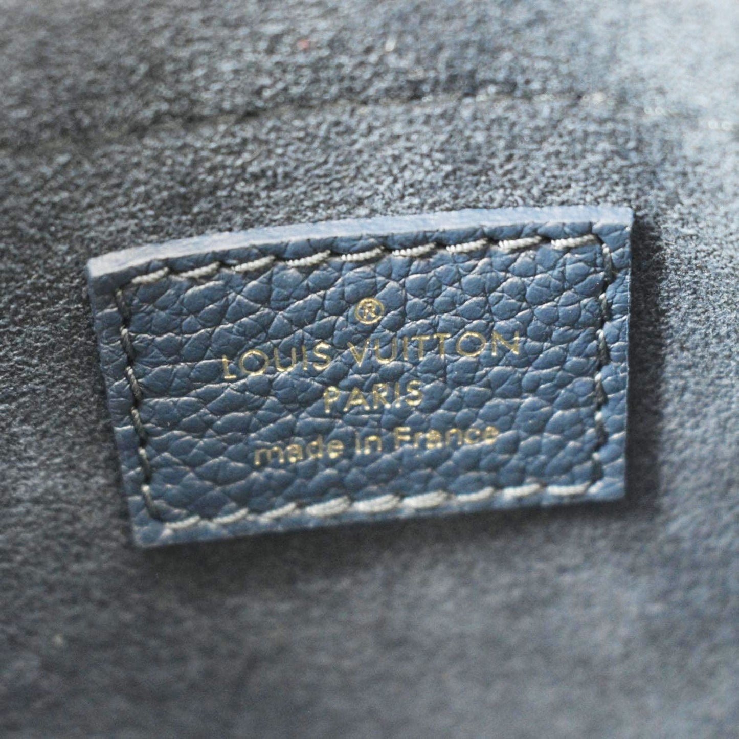 LOUIS VUITTON 20 Bandouliere Empreinte Monogram Shoulder Bag Degrade Blue