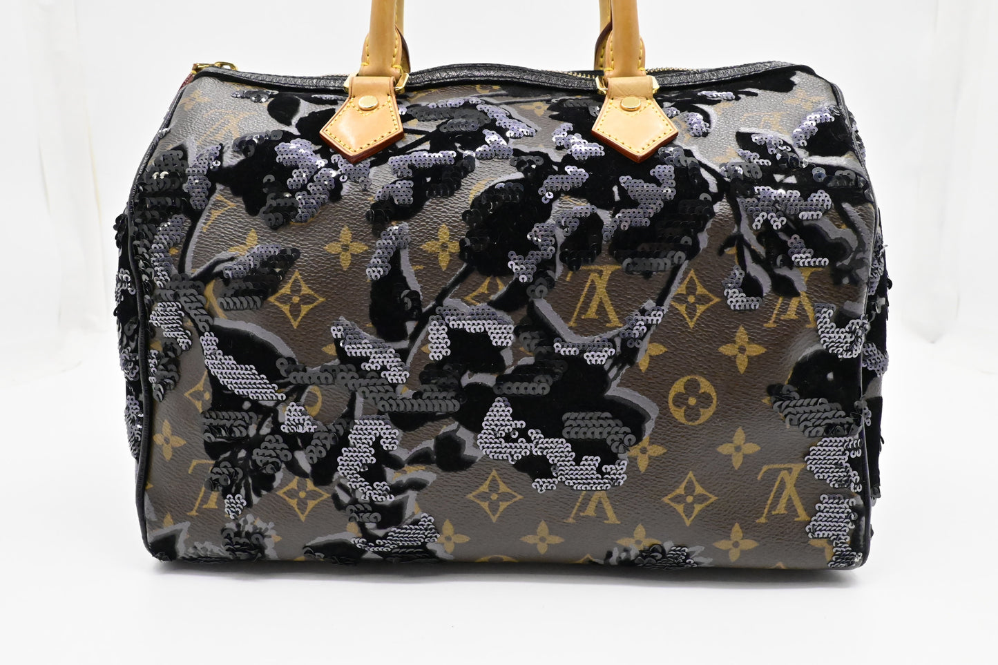 Louis Vuitton Speedy 30 in Fleur de Jais Monogram Canvas